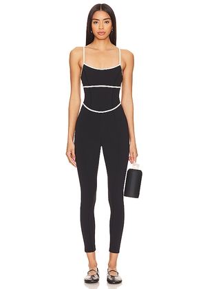 LSPACE Ace Jumpsuit in Black. Size L. Also in XS, M.