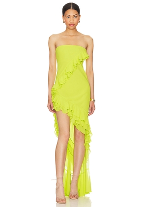 NBD Nehna Mini Dress in Green. Size M. Also in S, XS.