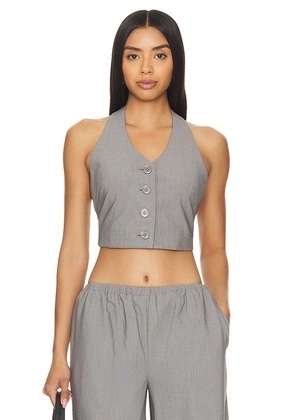 Lovers and Friends Amanda Vest in Charcoal. Size S. Also in XL.