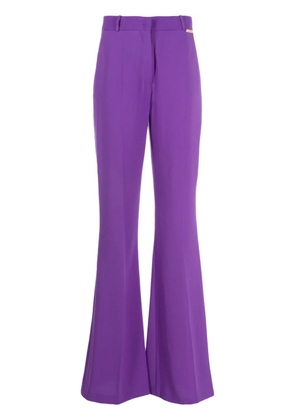 Zuhair Murad wide-leg tailored trousers - Purple