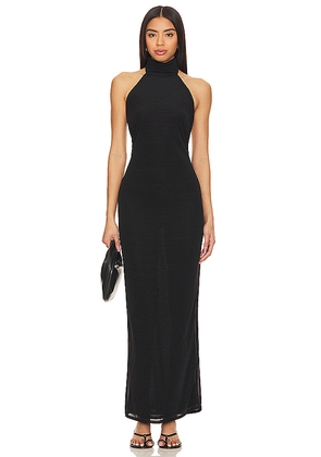 Lovers and Friends x Anja DujkoviÄ Ula Sheer Maxi Dress in Black. Size L. Also in XL.