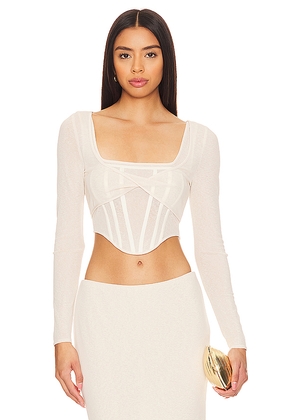 NBD Raju Top in Cream. Size L. Also in XL.