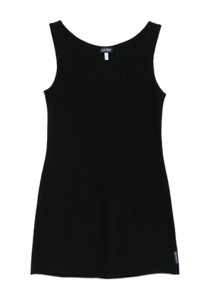 Giorgio Armani Pre-Owned 2000s pleated tank top - Black