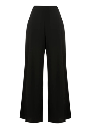 Osklen elasticated-waistband high-waisted trousers - Black