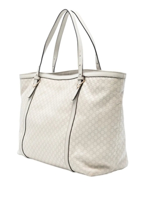 Gucci Pre-Owned 2016-2025 Microguccissima Nice tote bag - White