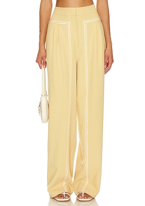 OSIS STUDIO Tracey Pant in Yellow. Size L. Also in M.