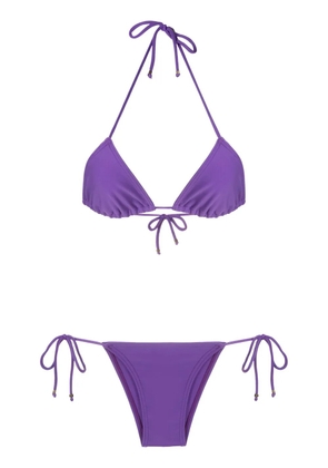 Amir Slama triangle-cup bikini - Purple