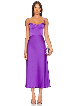 Katie May Flora Dress in Purple. Size M. Also in L, S, XS, XXS.