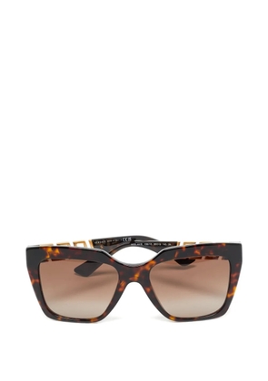 Versace Pre-Owned square-frame sunglasses - Brown