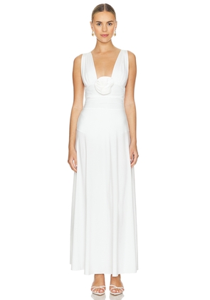 Maygel Coronel Orinoco Dress in White.