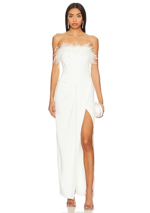 NBD Seraphina Maxi Dress in Ivory. Size S. Also in M, XS.