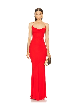 Michael Costello x REVOLVE Chloe Gown in Red. Size L. Also in XL.