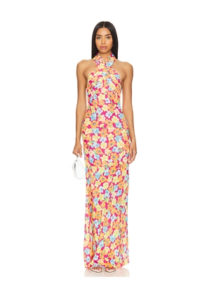 Lovers and Friends Macie Maxi Dress in Pink. Size L. Also in M, S, XS, XXS.