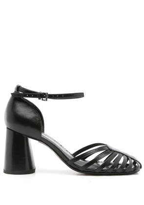Sarah Chofakian 65mm Hilda caged sandals - Black