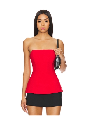 Lovers and Friends Noah Top in Red. Size M. Also in S, XS.