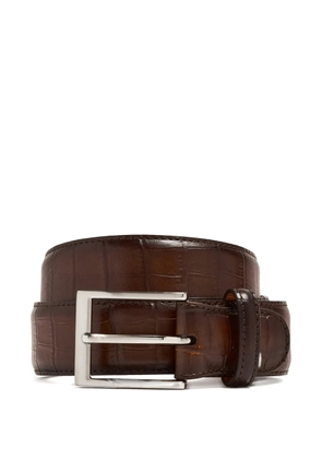Magnanni leather belt - Brown