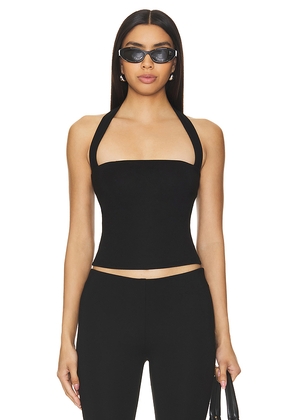 MAJORELLE Royce Top in Black. Size L. Also in XL.