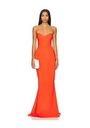 Nookie Love Affair Gown in Orange. Size M. Also in S.
