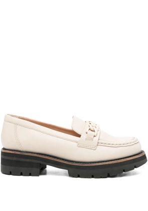 Clarks Orianna chain link-detail loafers - Neutrals