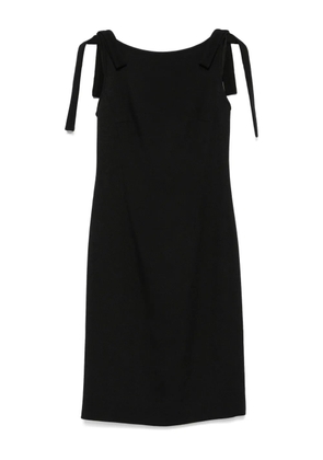 Nº21 bow-detail midi dress - Black