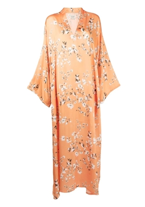 Bambah Josephine floral-print maxi dress - Orange