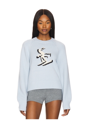 Lovers and Friends Cillian Ski Sweater in Baby Blue. Size S. Also in XS.