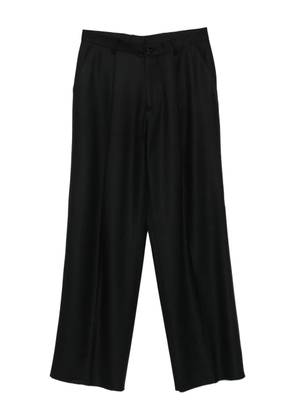 Paura Egon Pence pleated trousers - Black