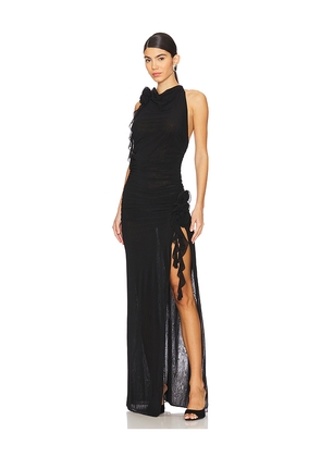 NBD Yulima Maxi Dress in Black. Size L. Also in M.