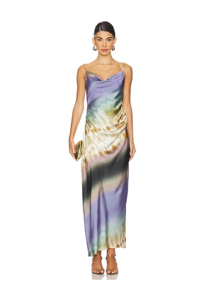 MISA Los Angeles Livia Dress in Lavender. Size L. Also in XL, XXS.