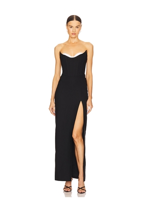 Michael Costello x REVOLVE Jada Gown in Black. Size L. Also in M, S, XS, XXS.