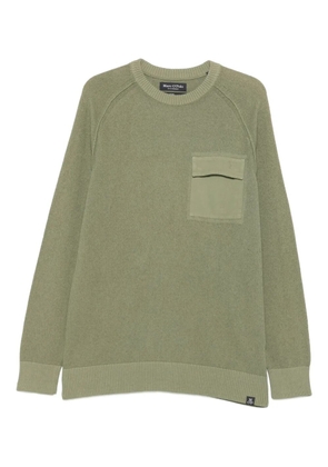 Marc O'Polo patch-pocket raglan-sleeve sweater - Green