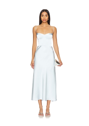 Katie May x REVOLVE Flora Dress in Baby Blue. Size L. Also in S, XL, XS, XXS.