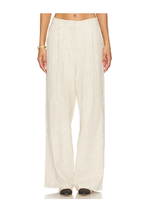 LIONESS La Quinta Pants in Beige. Size L. Also in M, S, XL, XS, XXL, XXS.