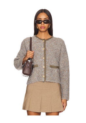 Line & Dot Mayfair Sweater in Grey. Size L. Also in M, S, XS.
