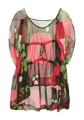 Kenzo Pre-Owned 2023 printed silk blouse - Red