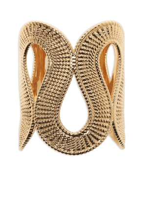 Carolina Herrera wave cuff bracelet - Gold