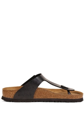 Birkenstock Gizeh 'Birko-Flor/Graceful Licorice' sandals - Black