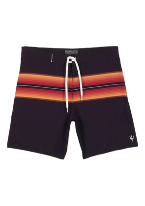 Osklen Colorado Stripes swim shorts - Black