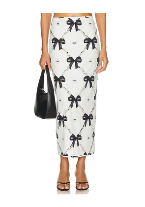 Milkwhite Pencil Skirt in Black. Size L. Also in S, XS.