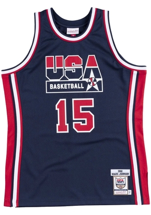 Mitchell & Ness Authentic 'Team USA 1992 Magic Johnson' jersey - Blue