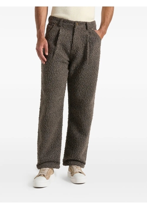 Manière De Voir Arnault boucle pleated jeans - Brown