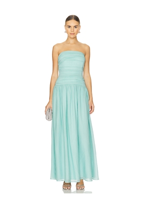 Line & Dot Delia Dress in Teal. Size L. Also in XL.