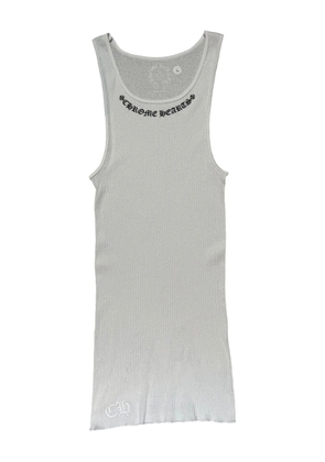 Chrome Hearts graphic tank top - White