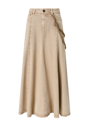 PINKO rope detail skirt - Neutrals