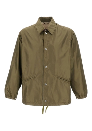 Kaptain Sunshine snap-closure side-pockets jacket - Green