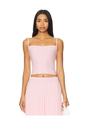 MAJORELLE Lenda Tank in Pink. Size M. Also in XL.