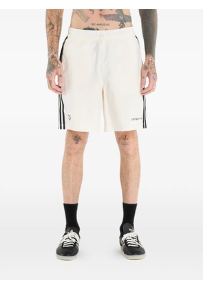adidas x Consortium stripe-detail shorts - White