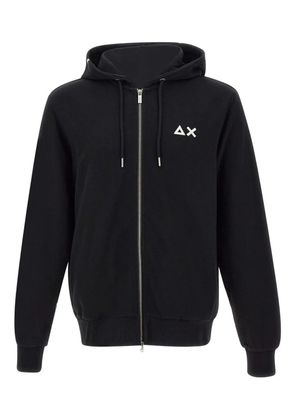 Sun68 logo zip sweatshirt - Black