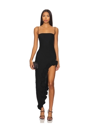 MAJORELLE Montauk Gown in Black. Size M. Also in S, XS.