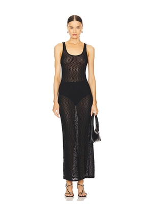 L'Academie by Marianna Lia Midi Dress in Black. Size L. Also in M.
